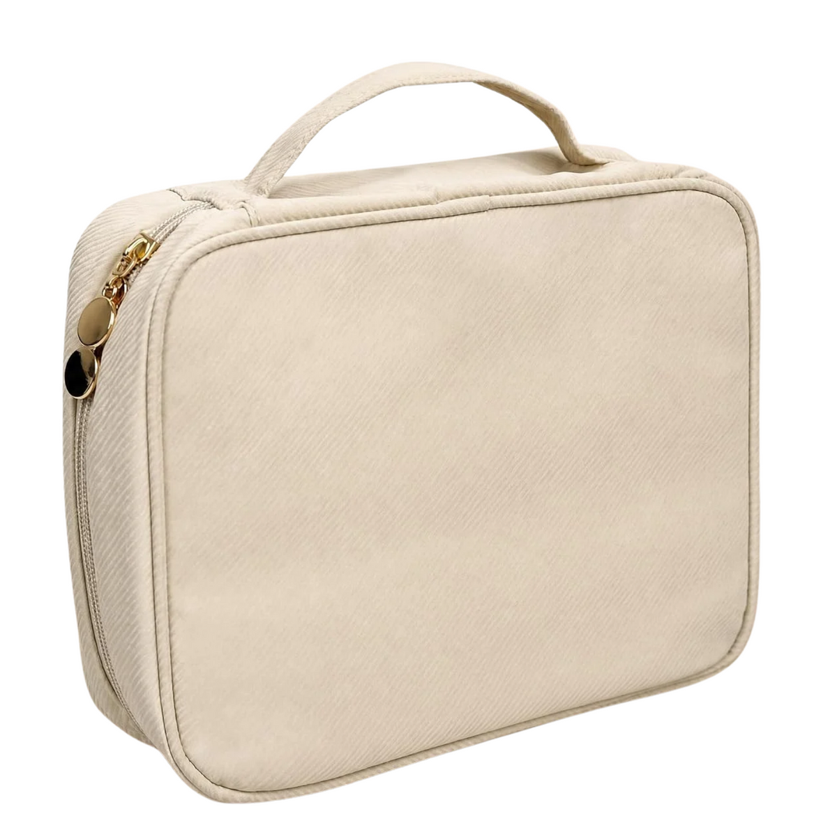 Travel Jewelry Organizer Case with 36 Clear Zipper Velvet Pouches and Detachable Pages