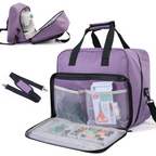 Universal Sewing Machine Carrying Case With Shoulder Strap/Purple(Bag Only)