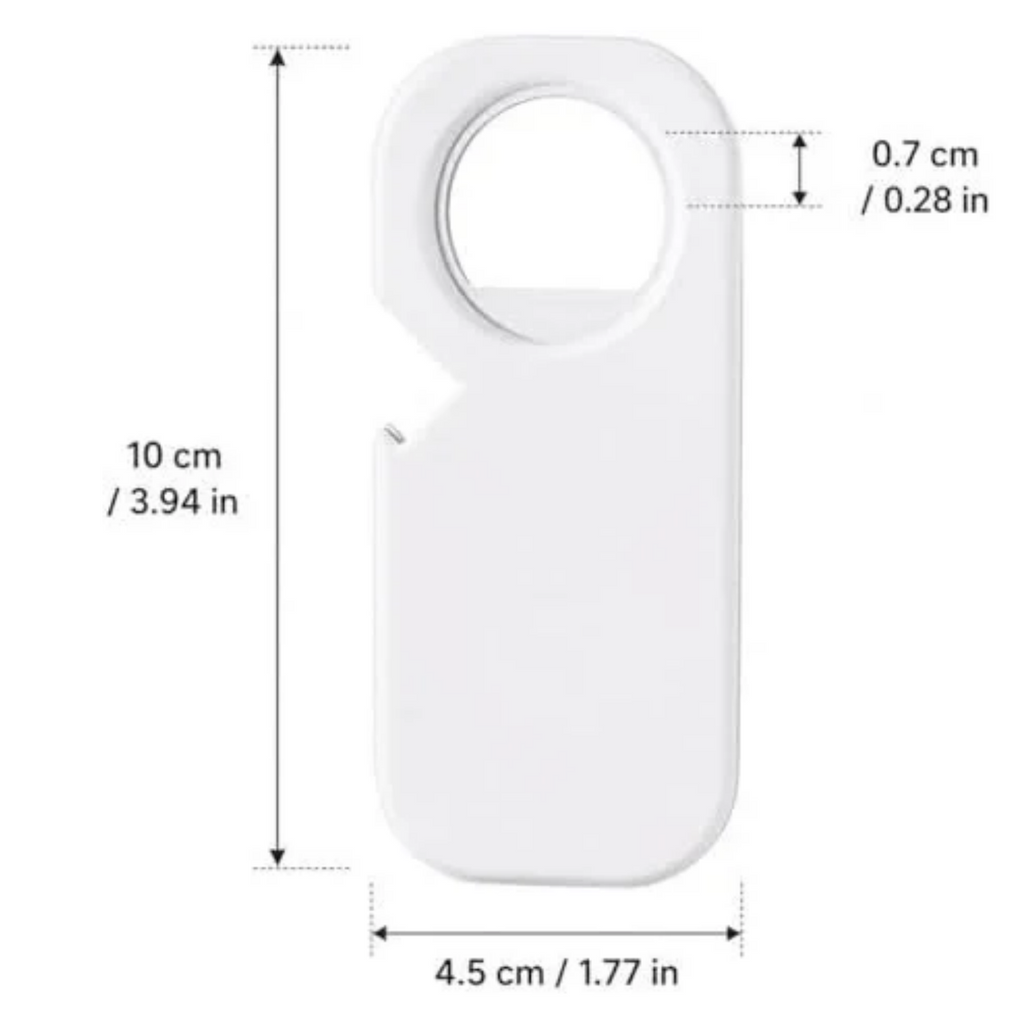 3-in-1 Magnetic Bottle Opener, Can Opener & More, White Stainless Steel Manual Kitchen Tool for Beer Soda Cans, Wall Mount & Portable for Home, Camping, Bar （1Pc)
