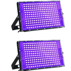 2 Pack 100W Black Light, Black Lights for Party, IP66 Waterproof Black Light Party Light, for Halloween, Black Light Party, Stage Lighting, Neon