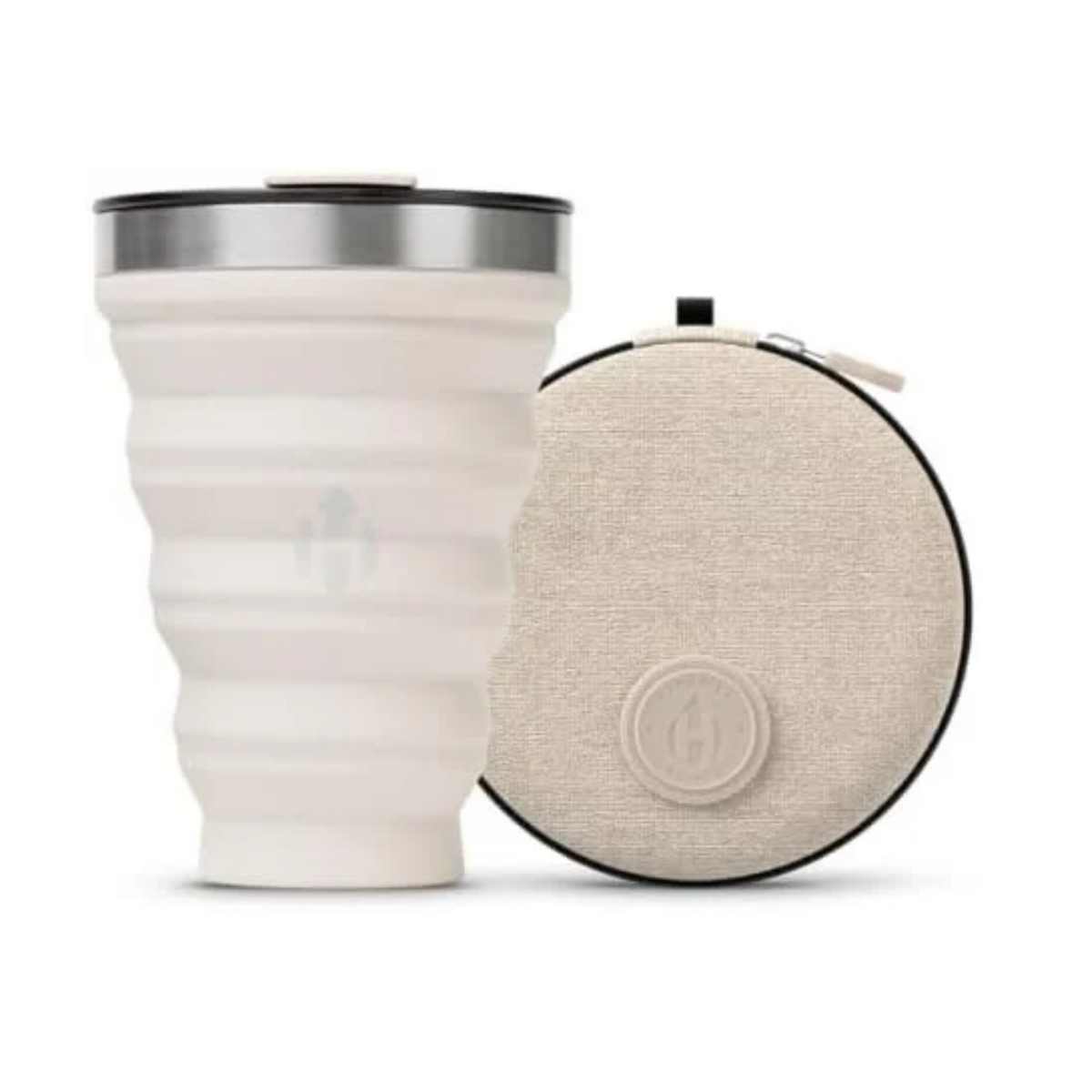 Tumbler Travel Pack, 16oz Collapsible Cup with Protective Case