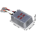 400W Solar Charge Controller, Display 24‑85V MPPT Solar Battery Charge Controller, Adjustable & Waterproof, for Lithium Sealed Acid Gel Flooded