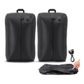 2 Pack Vacuum Bags for Travel with Pump, Reusable Waterproof Acuums Compression Bags with USB-C Charging, Vacuum Seal Bag for Clothing Travel (2)