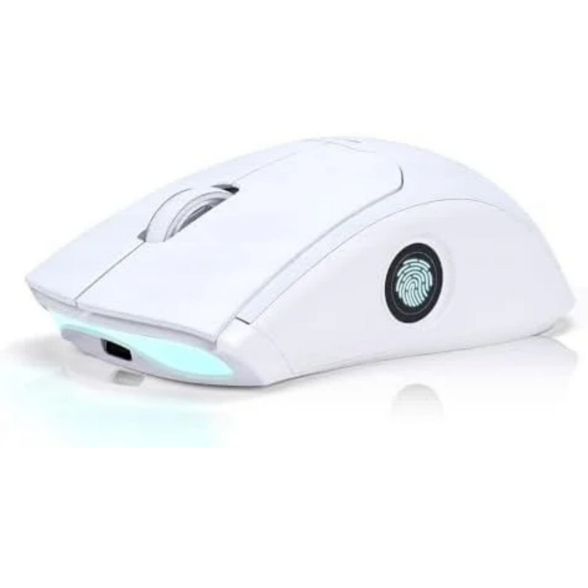 Gugxiom Wireless Computer Mouse with Fingerprint Reader (White)