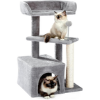 Made4Pets 29" Small Cat Tree, Indoor Cat Condo with Scratching Post