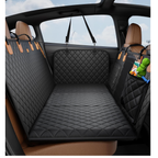 Made4Pets Dog Car Seat Cover, Waterproof Non-Slip Back Seat Hammock with Hard Bottom