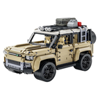 1:8 Off-Road Car Building Blocks, 2,693-Piece 4x4 SUV Rover Model Kit