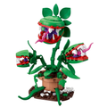 Monster Plant Building Set, 231-Piece Posable Three-Headed Carnivorous Plant Model