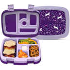 Kids Prints Leak-Proof 5-Compartment Bento Lunch Box