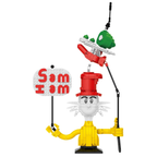 Dr. Seuss Sam-I-Am Green Eggs & Ham Building Set, 637-Piece Collectible Decor