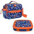 Prints Insulated Lunch Bag Set With Kids Bento-Style Lunch Box