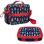 Bentgo Prints Insulated Lunch Bag & Bento Lunch Box Set