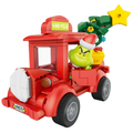 Dr. Seuss Grinch Truck Building Set, 300-Piece Christmas Collectible with Grinch Figure