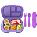 Kids Chill Lunch Box With Kids Reusable Plastic Utensils