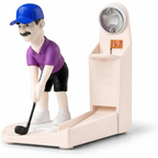 Fun Golf Bottle Opener Game with Cap Launcher for Home Bar