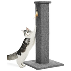 Made4Pets Cat Scratching Post, 32" Carpet Cat Scratcher for Indoor Cats
