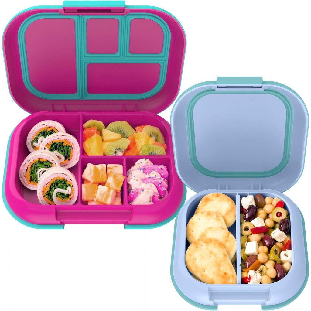 Chill Kids (Fuchsia/Teal) and Chill Mini (Tide Blues) Lunch Box Set
