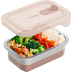 MicroSteel Heat & Eat Leak-Proof Stainless Steel Container