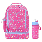 2-in-1 Backpack & Insulated Lunch Bag Set With Stainless Steel Water Bottle