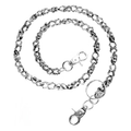 Punk Skull Chain Belt, Goth Hip Hop Jean Pants Chain Accessory for Men & Women