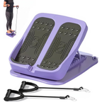 Slant Board for Calf Stretching, 9-Level Adjustable Incline Board with 2 Resistance Bands