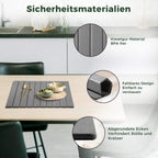 Diatomite Stone Dish Drying Mat for Kitchen Counter (24" x 16") ‚Äì Foldable Roll-Up Diatomaceous Earth Fast Drying Board, Super Absorbent Heat-Resistant Mat for Tableware, Cups & Bathroom (Dark Gray)