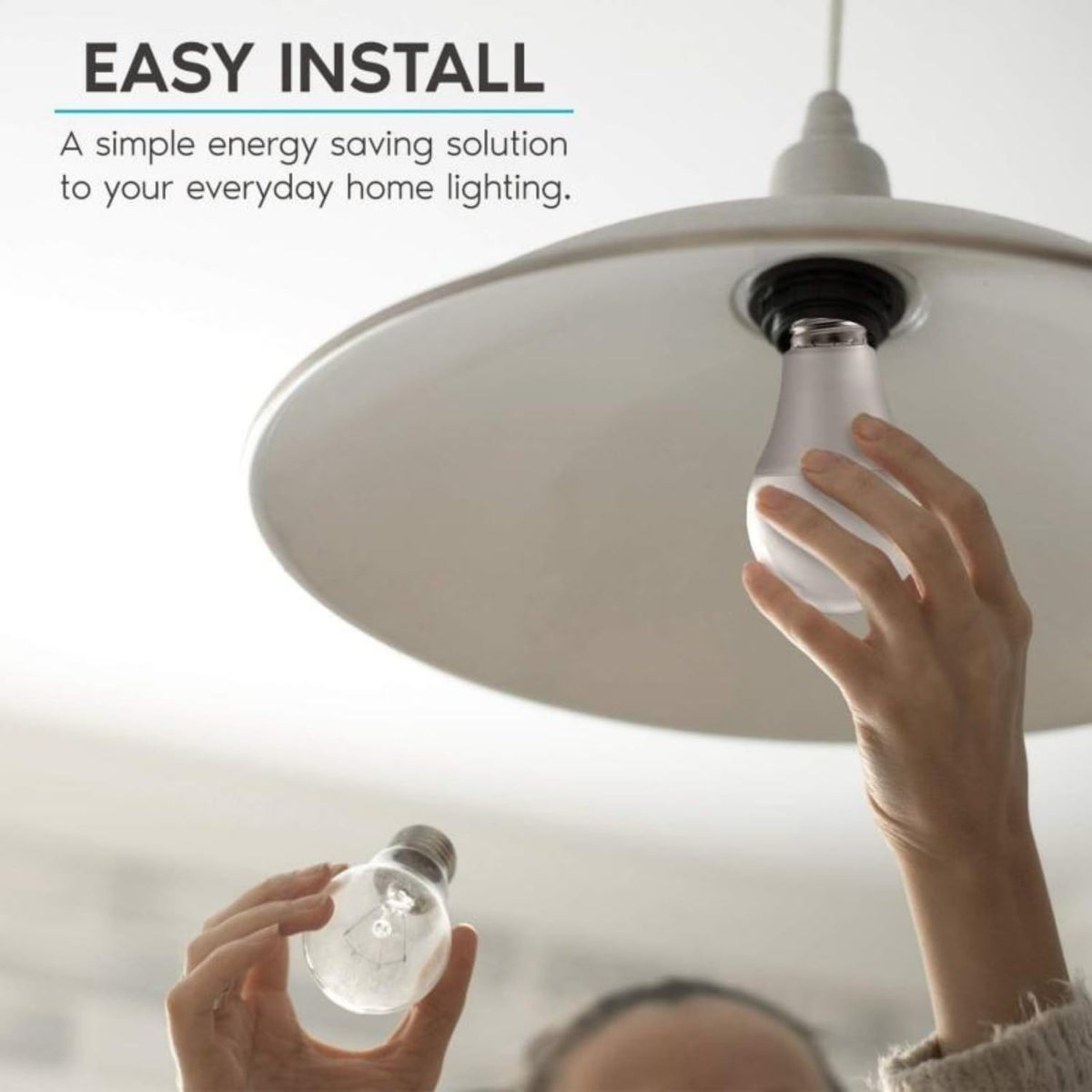 A19 Dimmable LED Light Bulbs 15W (100W Equivalent) 1600 Lumens 3000K Soft Warm White E26 Medium Base Instant On Energy Saving Lightbulb for Home Lamp Ceiling Fixture (4-Pack)