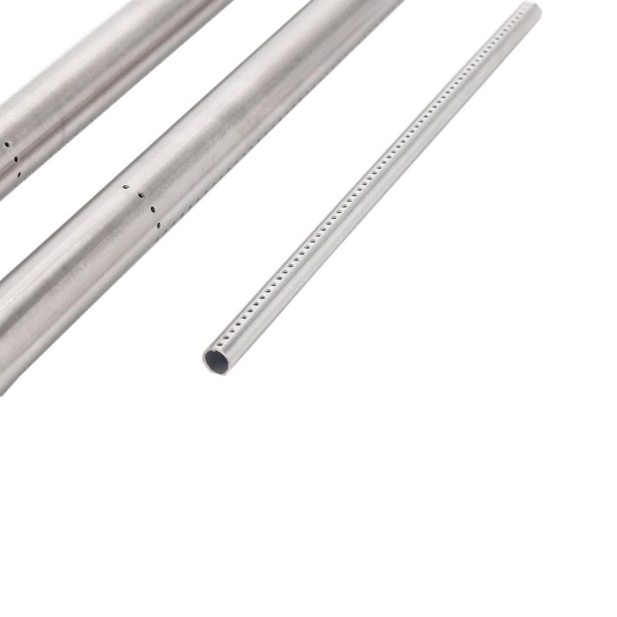 Stainless Steel Gas Grill Burner Tube Replacement Set 2-Pack