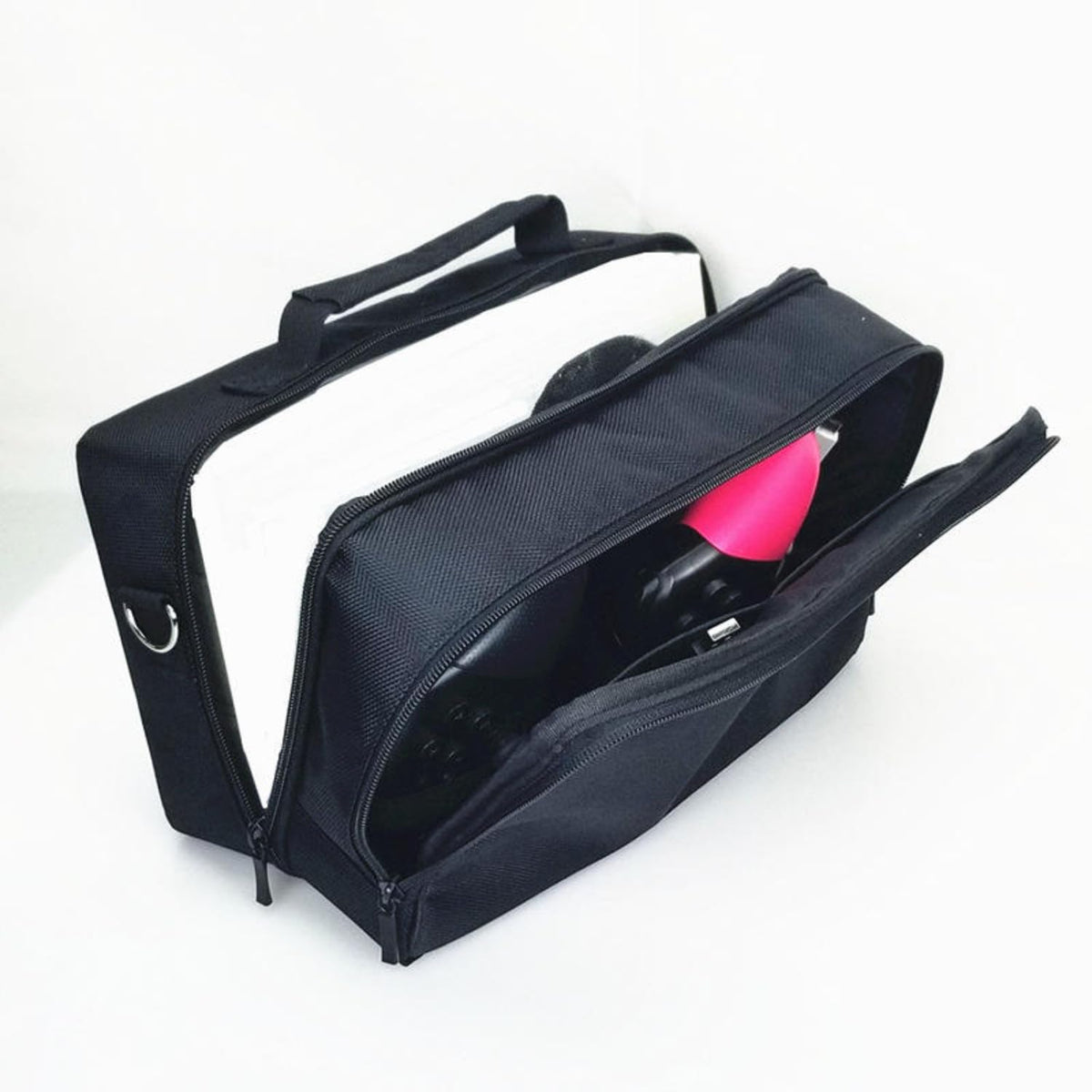 Travel Carrying Case Bag for Xbox Series X/S Consoles - Waterproof Protective Storage Shoulder Bag with Controller Slots