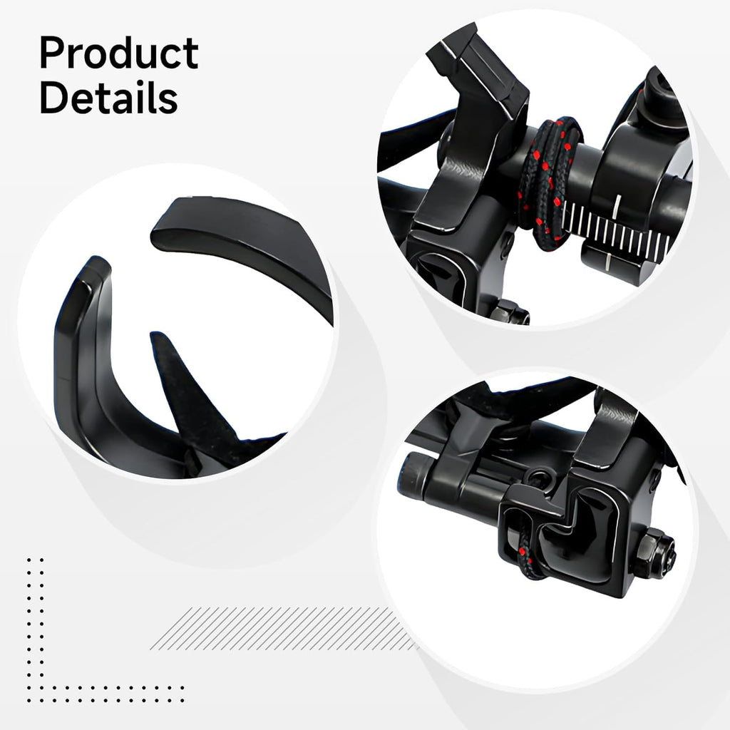 Drop Away Arrow Rest for Compound Bow, High-Speed Fall Away Arrow Rest with 4-Way Micro Adjustment