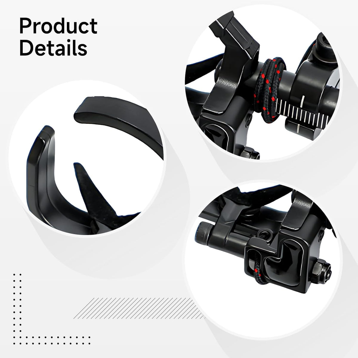 Drop Away Arrow Rest for Compound Bow, High-Speed Fall Away Arrow Rest with 4-Way Micro Adjustment