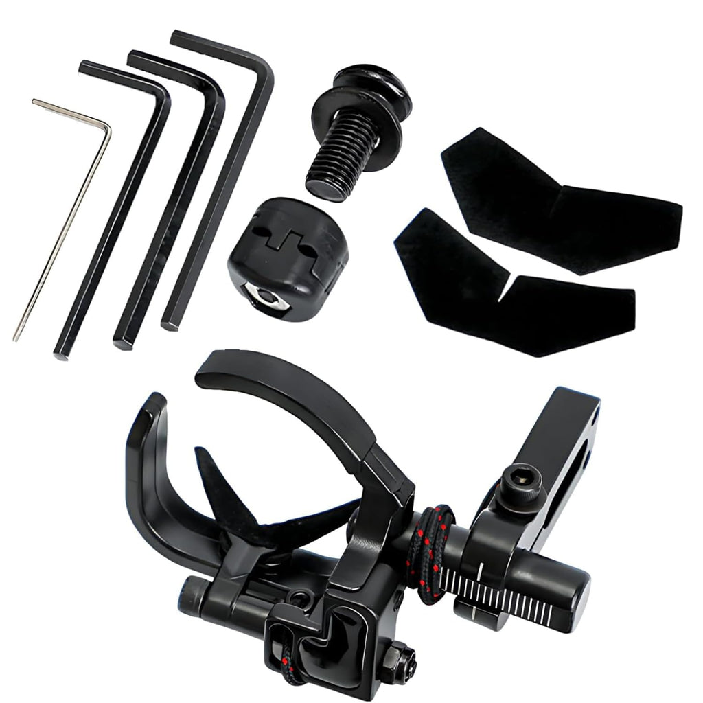 Drop Away Arrow Rest for Compound Bow, High-Speed Fall Away Arrow Rest with 4-Way Micro Adjustment