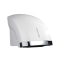 Commercial Electric Automatic Hand Dryer High Speed Wall Mounted Hot & Cold Air Sensor Hand Dryer, Fast Drying Infrared Motion Sensor Blower for Bathroom, Hotel, Office & Home Use (White & Chrome)