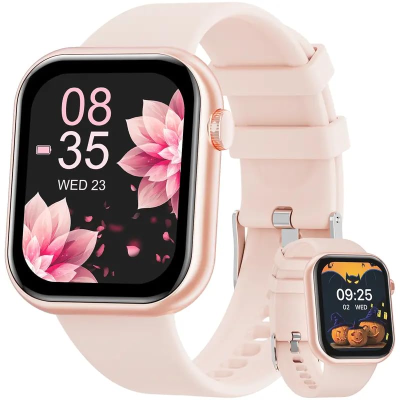 Multifunctional Smartwatch, 1.85-inch Smart Watch with Call Function, 100+ Sports Modes, Message Reminder