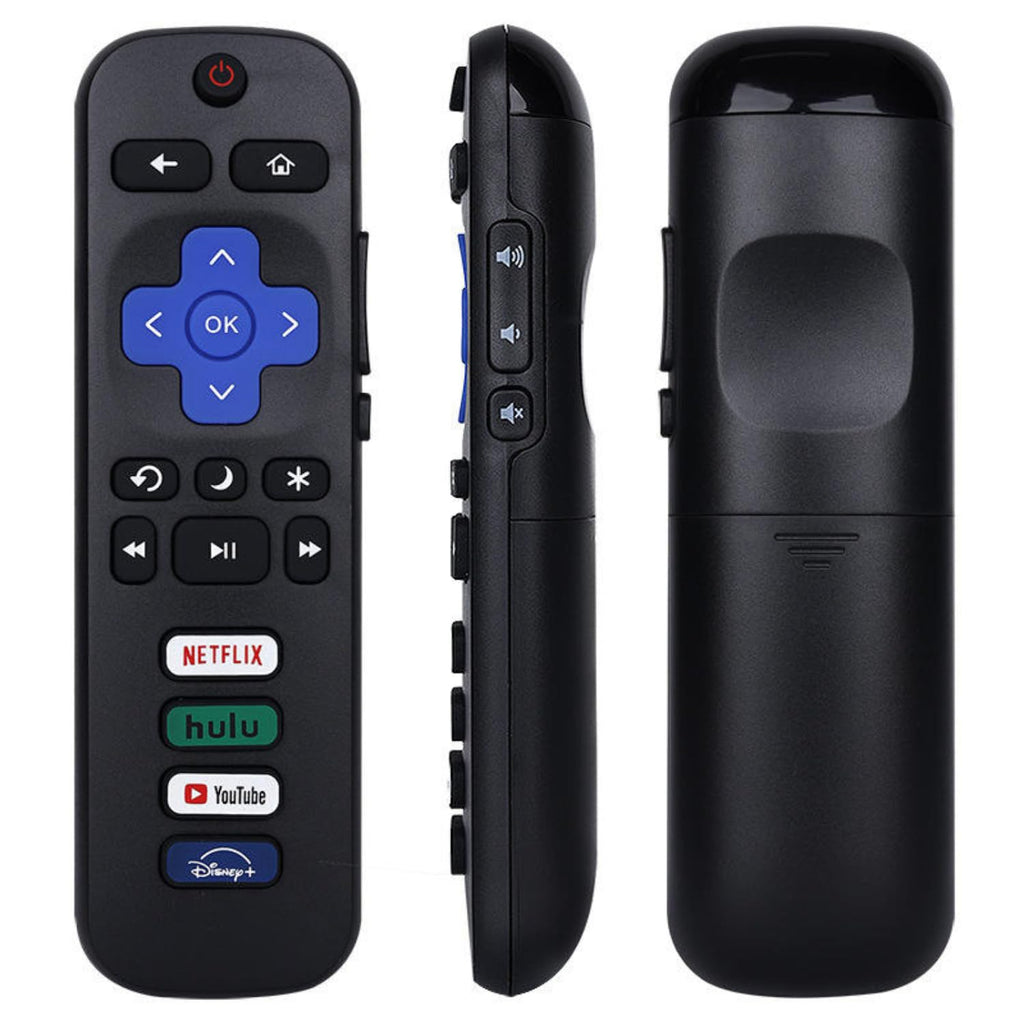 RC280/RC282 Remote Compatible with TCL, Hisense, Insignia, Element & JVC Roku TVs