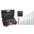 34-Piece Gunsmithing Punch Set with Detachable Hammer & Bench Block – 25-Piece Armorers Punch Kit & 9-Piece Roll Pin Punch Set with Storage Case for Gun Maintenance, Automotive, Repair