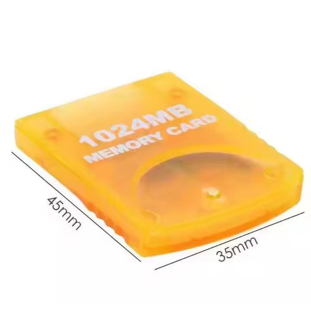 1024MB Memory Card for Gamecube & Wii Consoles – High Speed 16384 Blocks Game Storage