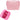 Travel Makeup Bag for Women – Waterproof PVC Cosmetic Organizer, Large Capacity (Pink)