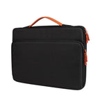 Laptop Sleeve Case Protective Carrying Bag Water Resistant Computer Cover PU Handle Black