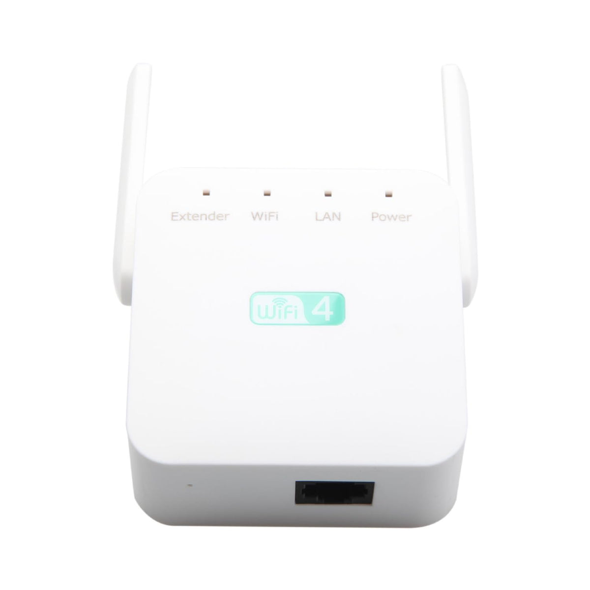 300Mbps Wi-Fi Range Extender – 2.4GHz Wireless Signal Booster & Repeater with Dual External Antennas