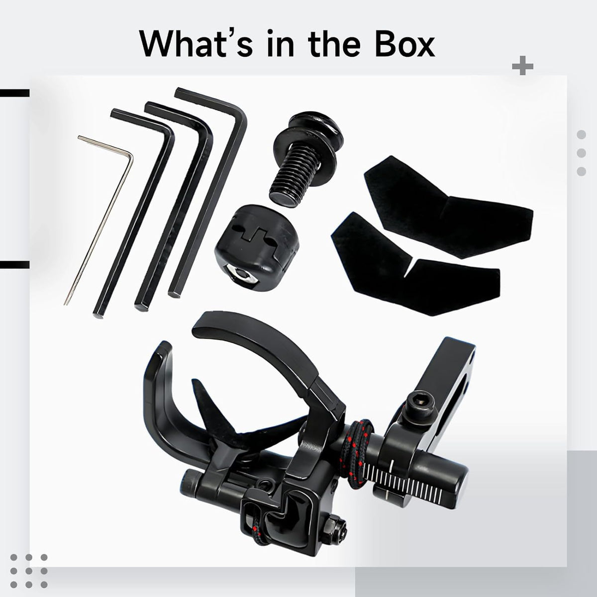 Drop Away Arrow Rest for Compound Bow, High-Speed Fall Away Arrow Rest with 4-Way Micro Adjustment