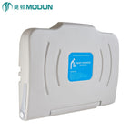 Wall Mounted Baby Changing Station Commercial Horizontal Foldable Diaper Changing Table Safety Strap Built-in Liner Dispenser HDPE Plastic Bath Table for Restrooms, Restaurants, Offices & Daycare