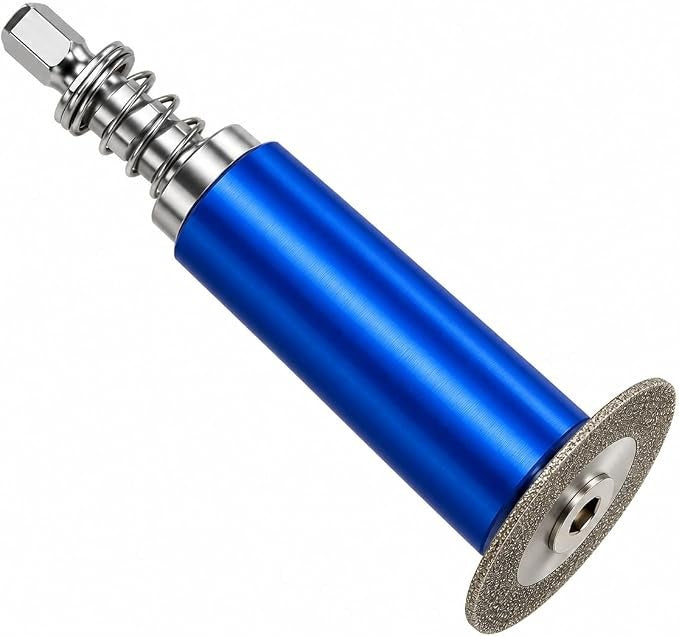 Precision PVC Internal Pipe Cutter with Diamond Cutting Disc (Red) S2 alloy tool steel adjustable depth internal pvc pipe cutter for drill use; standard, compact, and set variants available.